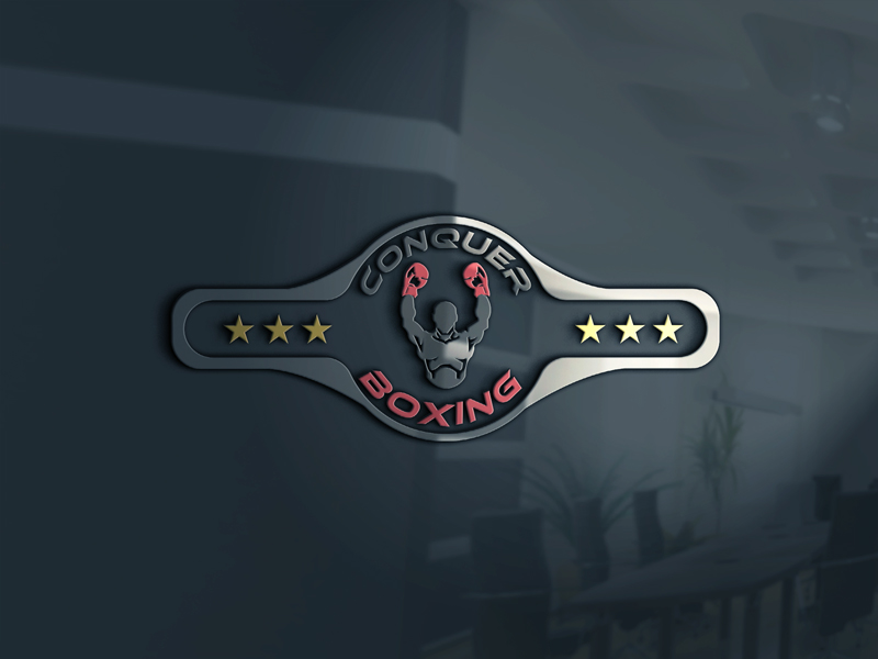 Logo Design by S Creation for Conquer Boxing | Design #14515896