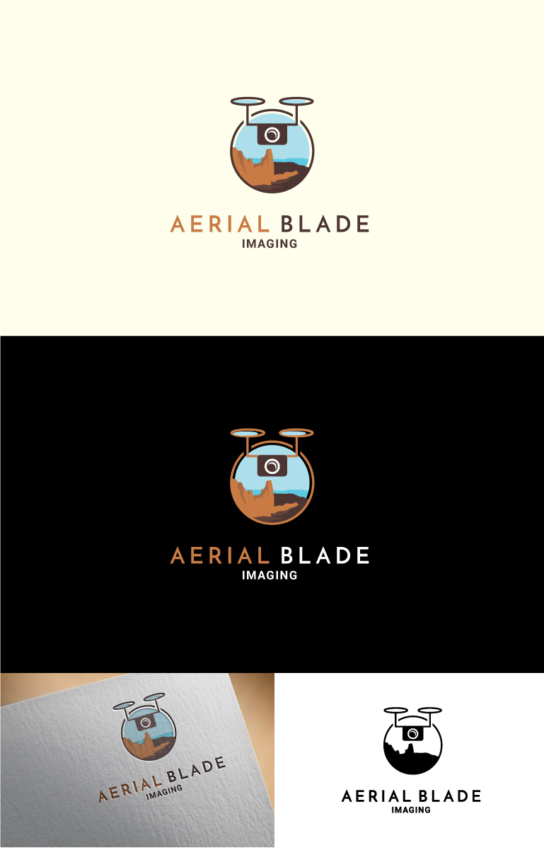 Logo Design by somani for Aerial Blade Imaging | Design #14519602