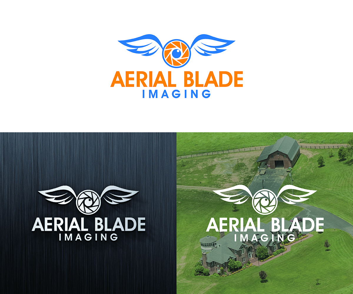 Logo Design by eMARK for Aerial Blade Imaging | Design #14543394