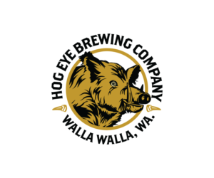 Hog Eye Brewing Company Walla Walla WA | Logo Design by sourgraping