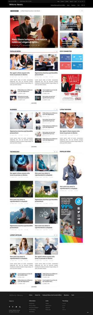 Web Design by pb for this project | Design: #14546819