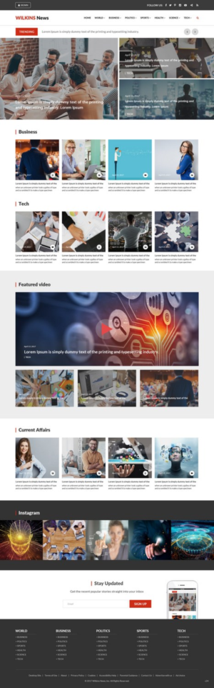 Web Design by pb for this project | Design: #14546834