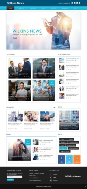 Web Design by pb for this project | Design: #14546841