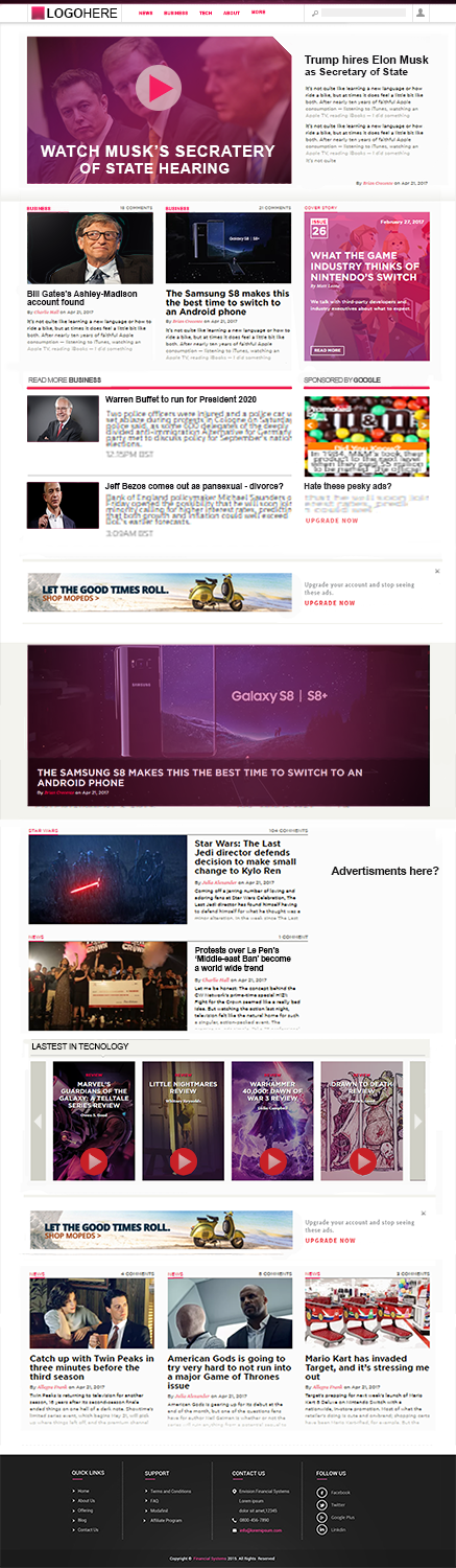 Web Design by quachystuff for this project | Design #14548090