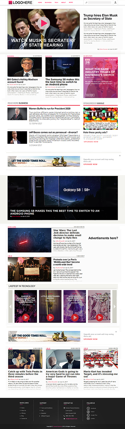 Web Design by quachystuff for this project | Design #14548093