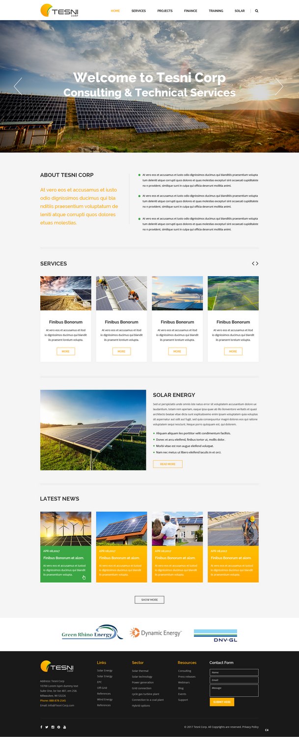 Web Design by pb for this project | Design #14535189