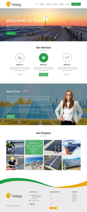 Web Design by pb for this project | Design: #14535199