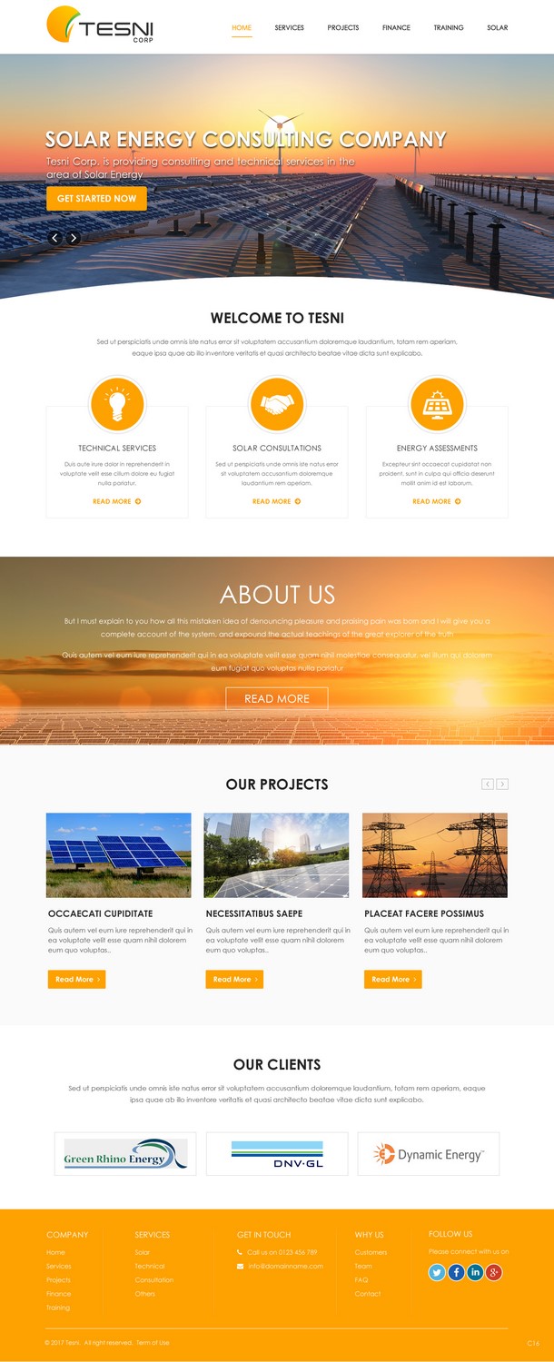 Web Design by pb for this project | Design #14535203