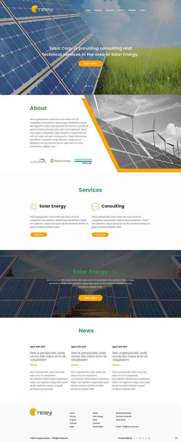 Web Design by pb for this project | Design #14580266