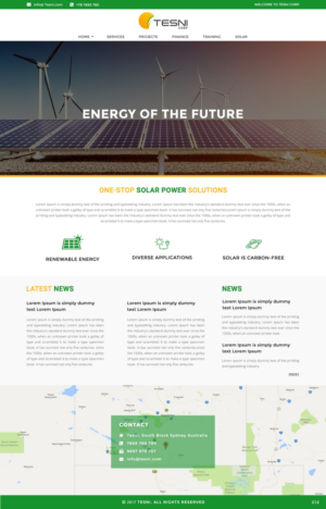 Web Design by pb for this project | Design: #14580267