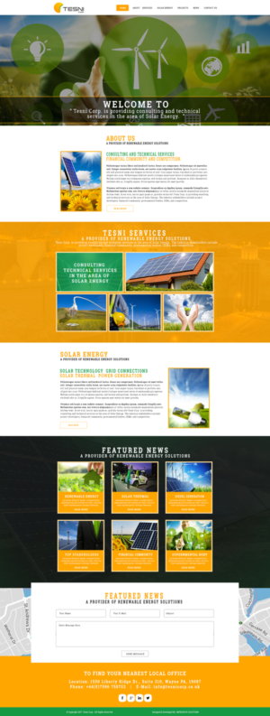 Web Design by Black Stallions Impressive Solutions for this project | Design #14534849