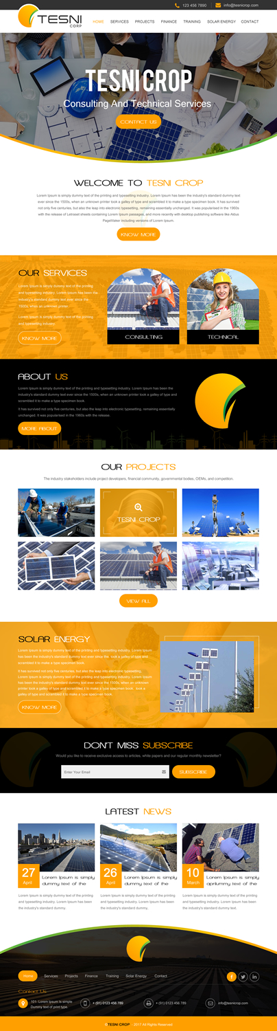 Web Design by rightway for this project | Design #14602759