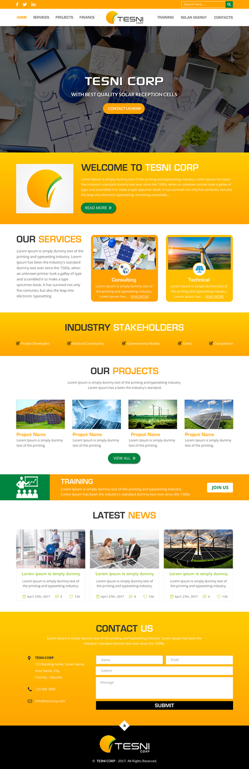 Web Design par rightway pour ce projet | Design #14602767