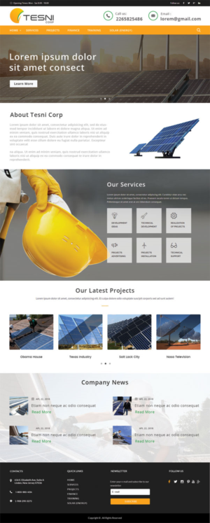 Web Design by e-graphics for this project | Design: #14541969