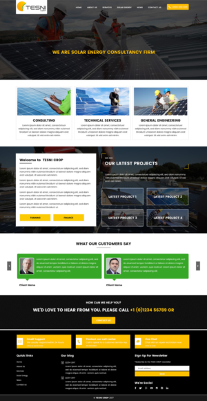 Web Design by rainbowdesign003 for this project | Design #14547130