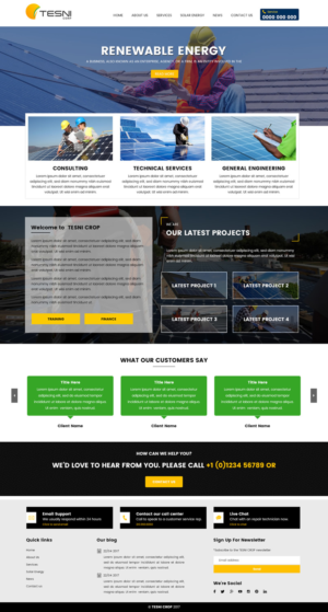 Web Design by rainbowdesign003 for this project | Design: #14547131
