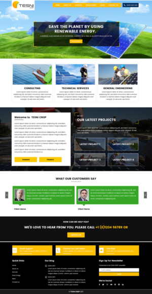 Web Design by rainbowdesign003 for this project | Design: #14547133