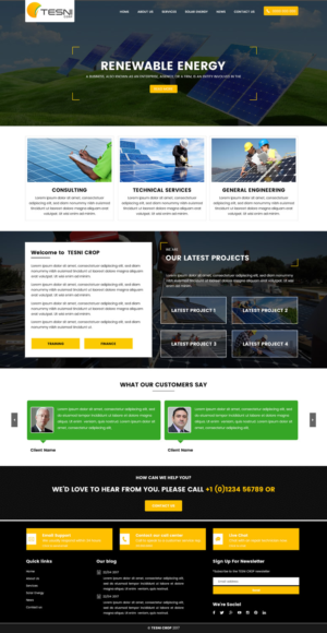 Web Design by rainbowdesign003 for this project | Design: #14547134
