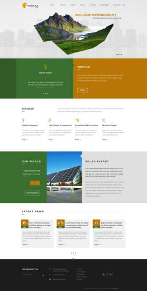 Web Design by Da Miracle for this project | Design: #14602133