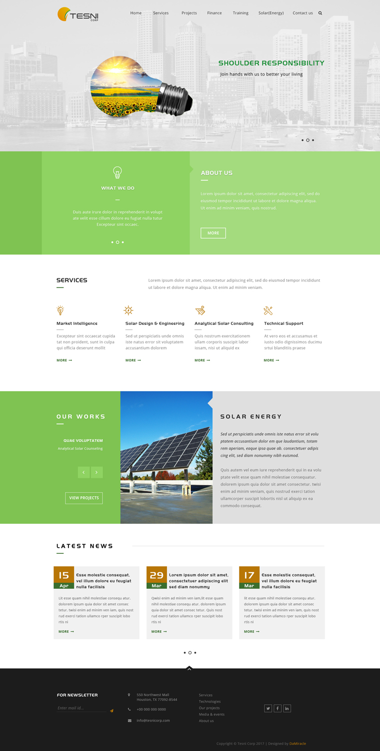 Web Design par Da Miracle pour ce projet | Design #14616503