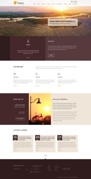 Web Design by Da Miracle for this project | Design: #14638904