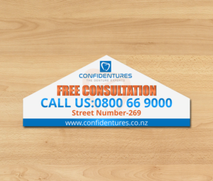 Signage Design by ecorokerz for Confidentures | Design: #14531891