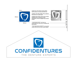 Diseño de Señalética por Javelin Studio para Confidentures | Diseño: #14615277