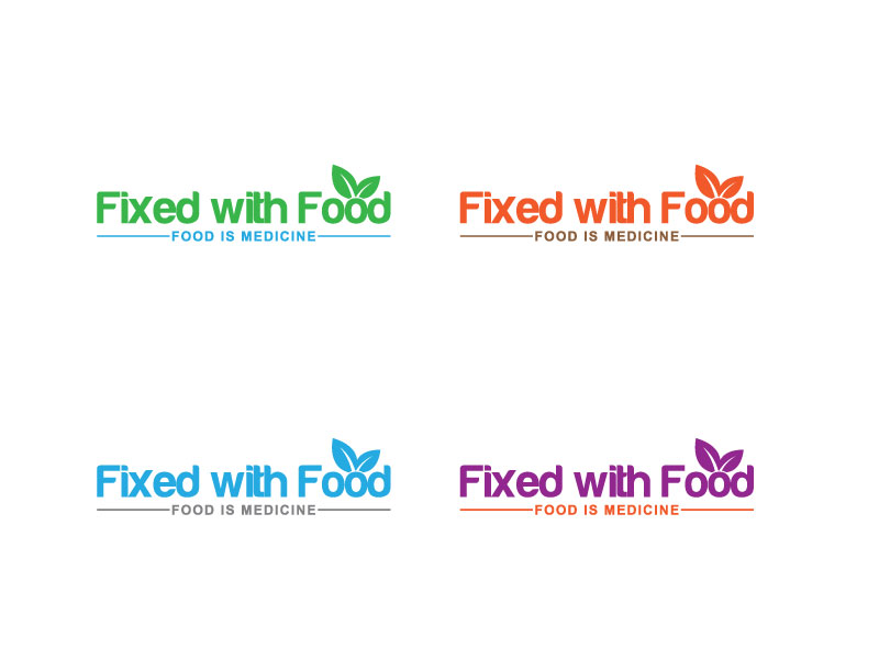 Logo Design by imnurealam for Fixed with Food | Design #14538999