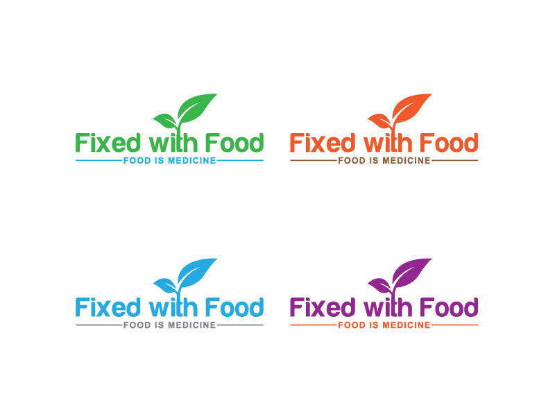 Logo Design by imnurealam for Fixed with Food | Design #14539000