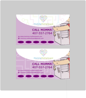 Business Card Design by Waroqun