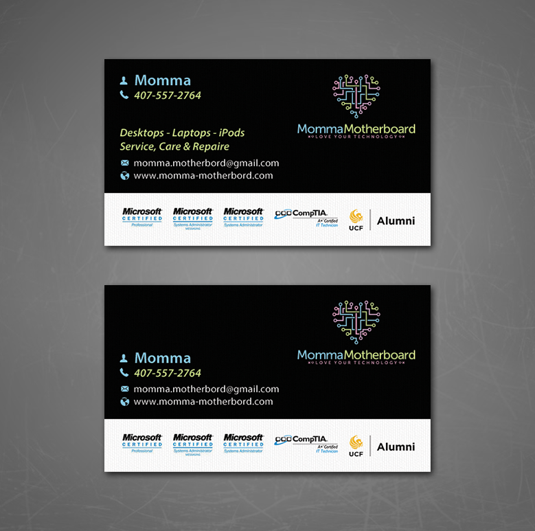 Business Card Design by phoenixx for this project | Design #14528755