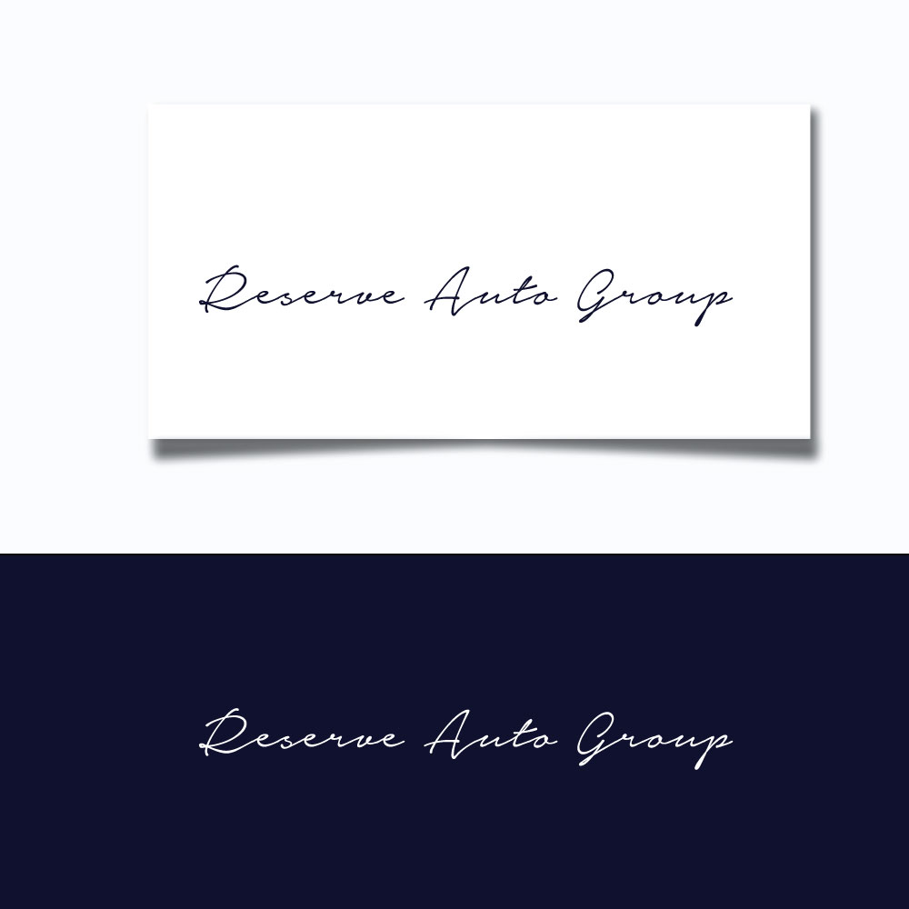Logo Design by :: for Reserve Auto Group  | Design #14624785