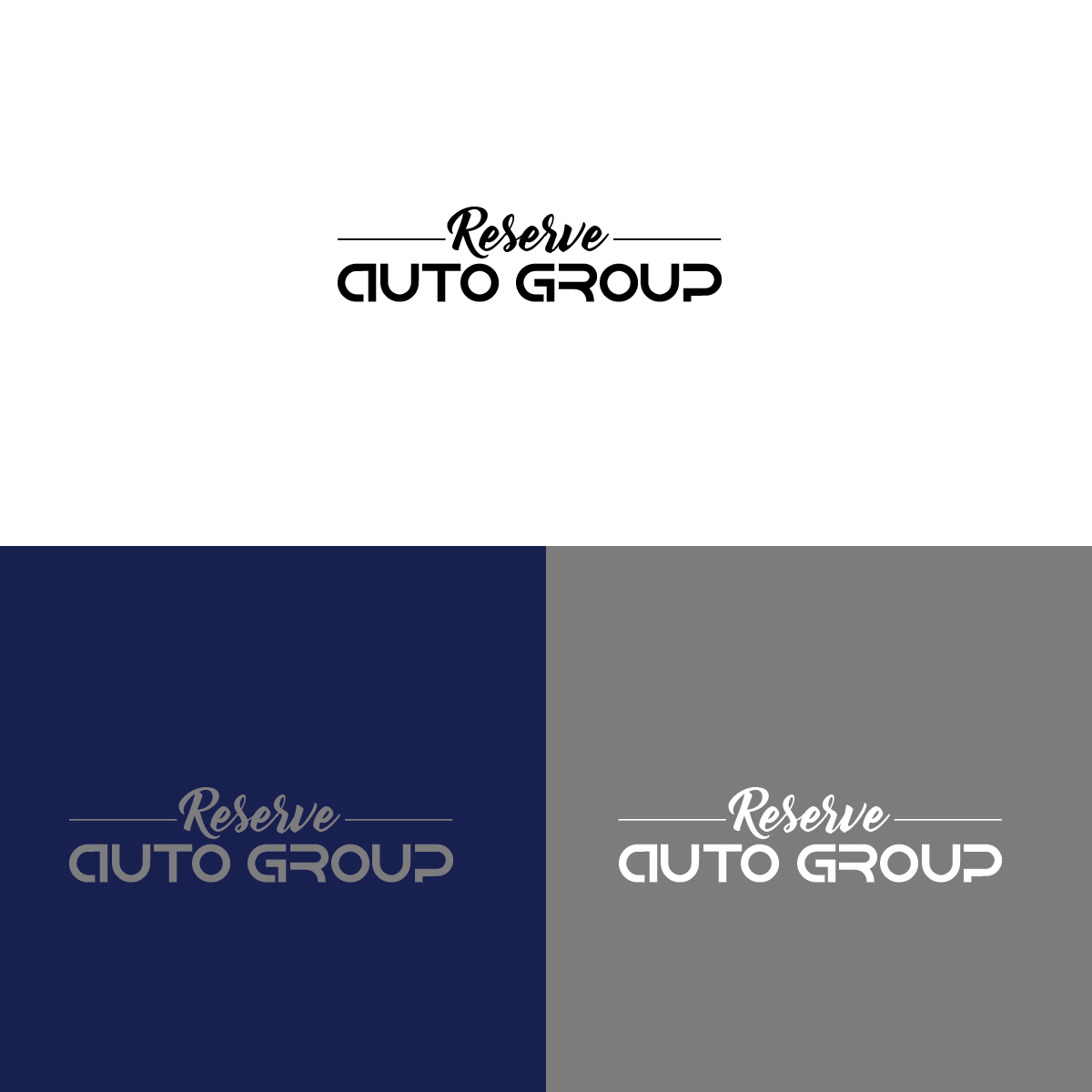 Logo Design by webeezine for Reserve Auto Group  | Design #14521714
