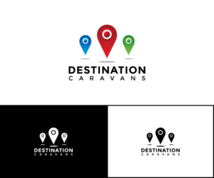 Destination Caravans | Logo Design by MoonFeather