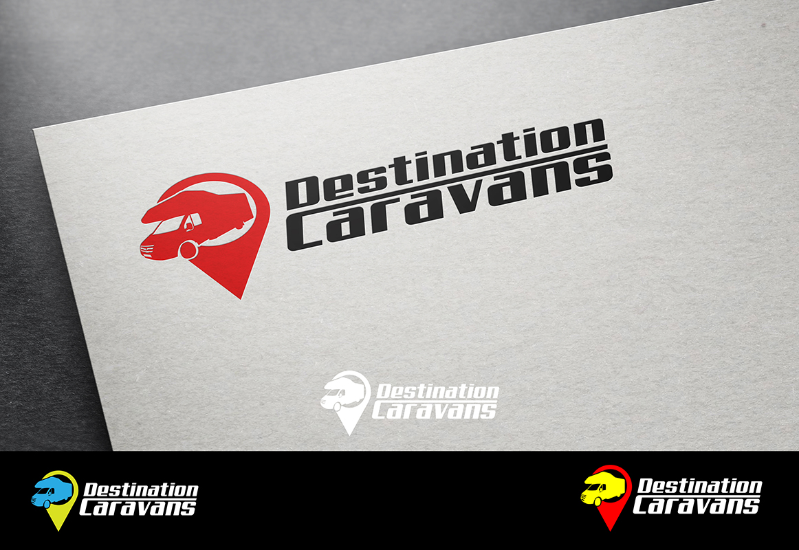 Logo Design by Marco Rubio for Destination Caravans | Design #14617311
