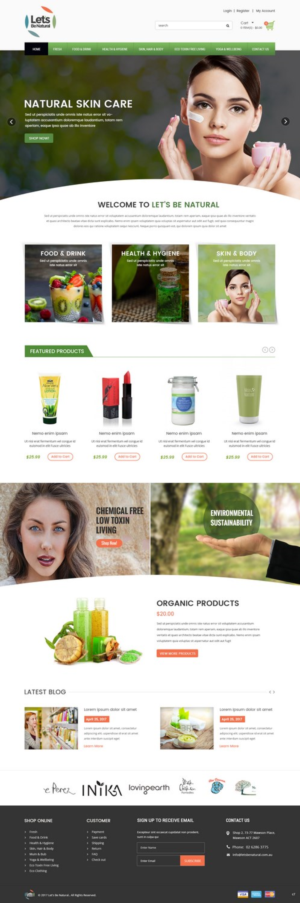 Web Design by pb for this project | Design: #14535158