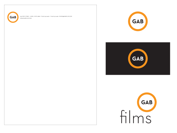 Logo Design by one44 Design Studio for GAB films | Design #2533632