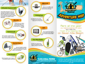 I need a brochure for an adventure rental company! | Flyer Design by R.Bello
