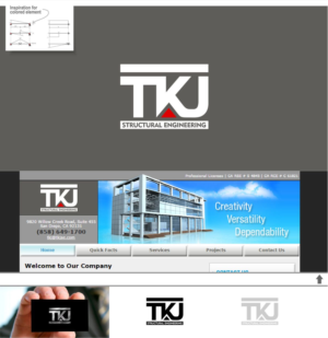 Logo-Design von DesignMX (Renan Mejia) für TKJ Structural Engineering | Design: #14523680