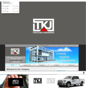 Logo-Design von DesignMX (Renan Mejia) für TKJ Structural Engineering | Design: #14523687