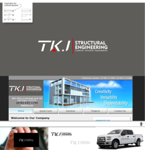 Logo-Design von DesignMX (Renan Mejia) für TKJ Structural Engineering | Design: #14524071