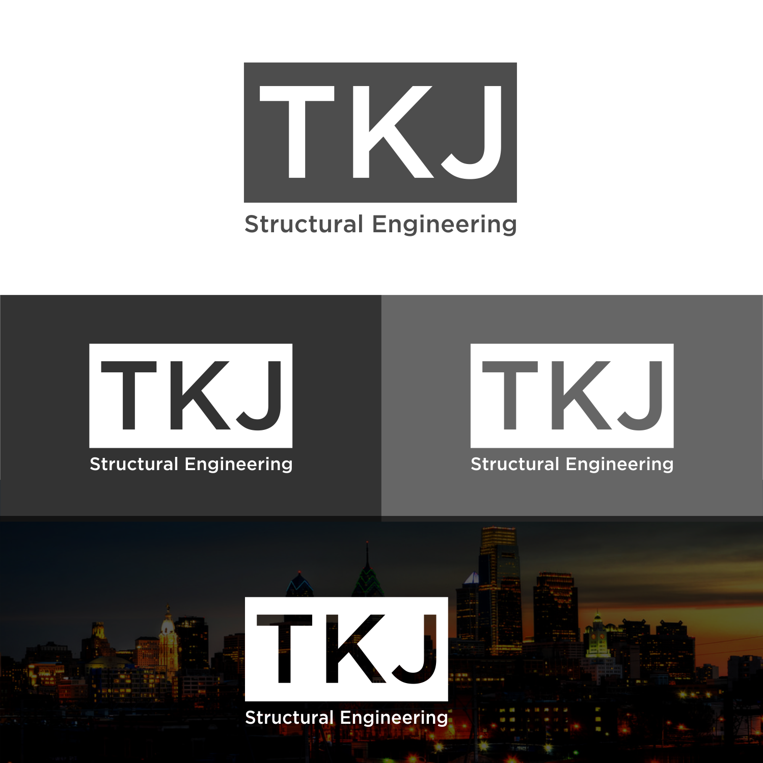 Logo Design by Kreative Hands. for TKJ Structural Engineering | Design #14550024