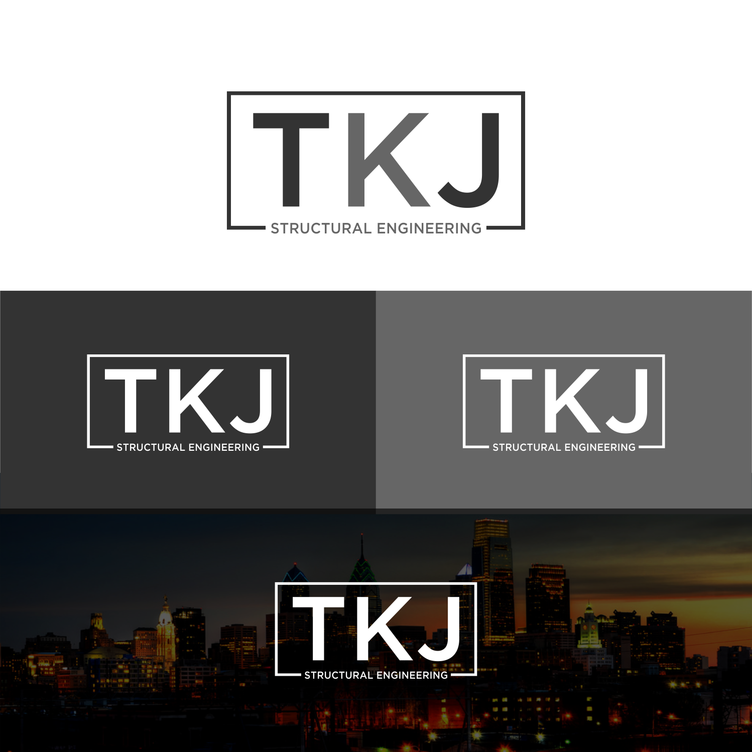 Logo Design by Kreative Hands. for TKJ Structural Engineering | Design #14606383