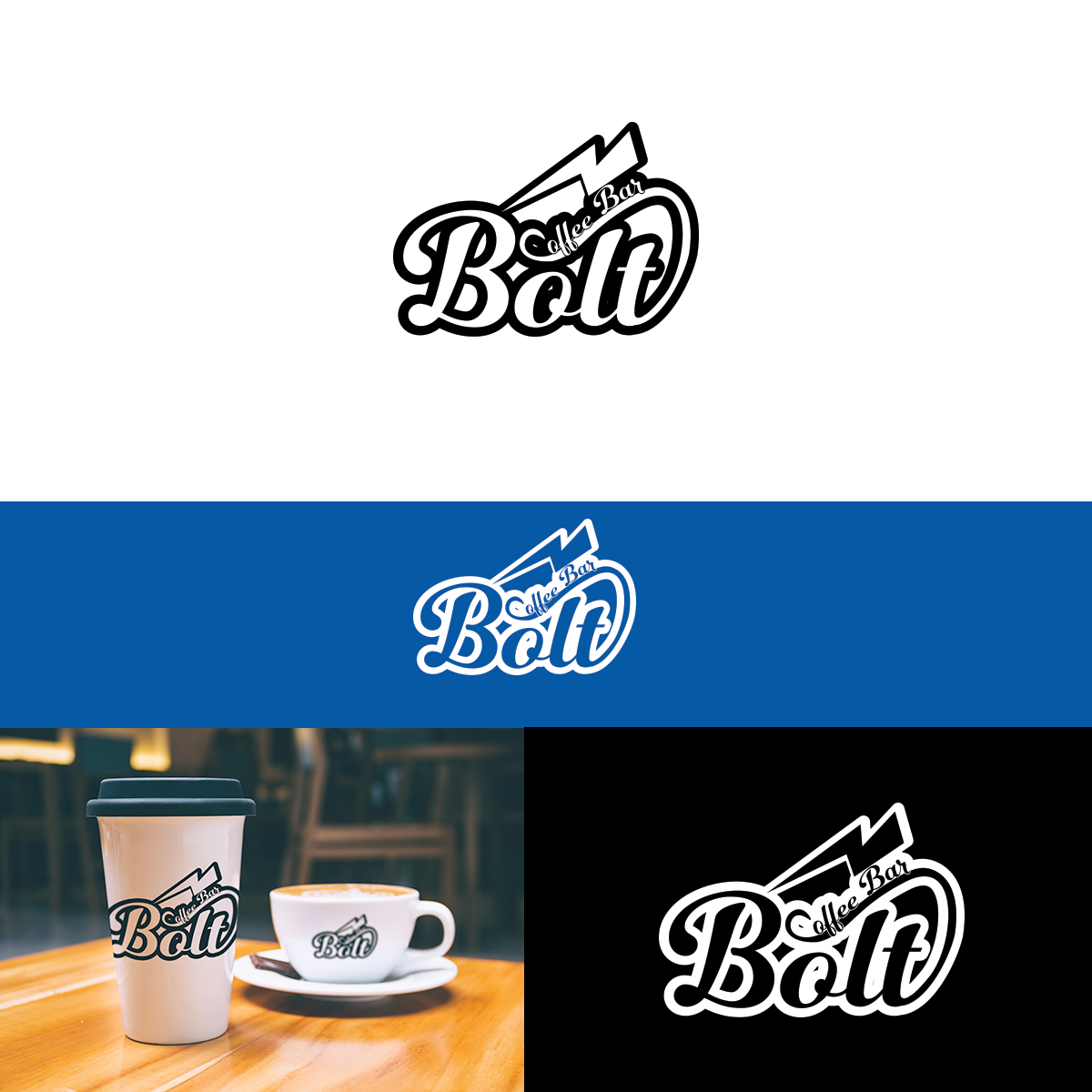 Logo Design by SpicyDesign for Bolt Coffee Bar | Design #14545706