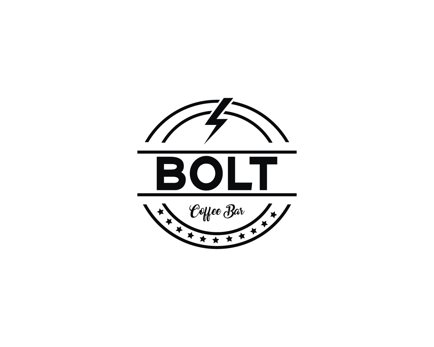 Logo Design by Atec for Bolt Coffee Bar | Design #14539670