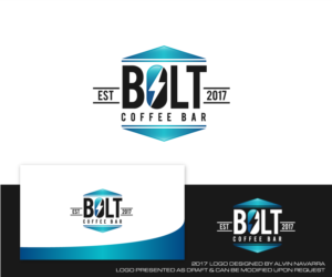 Logo Design by alvinnavarra for Bolt Coffee Bar | Design: #14528457