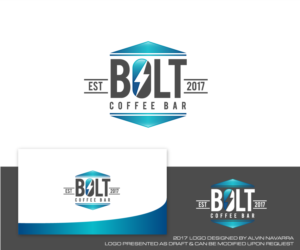 Logo Design by alvinnavarra for Bolt Coffee Bar | Design: #14528473