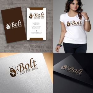 Logo Design by zebronicgraphic for Bolt Coffee Bar | Design: #14551931
