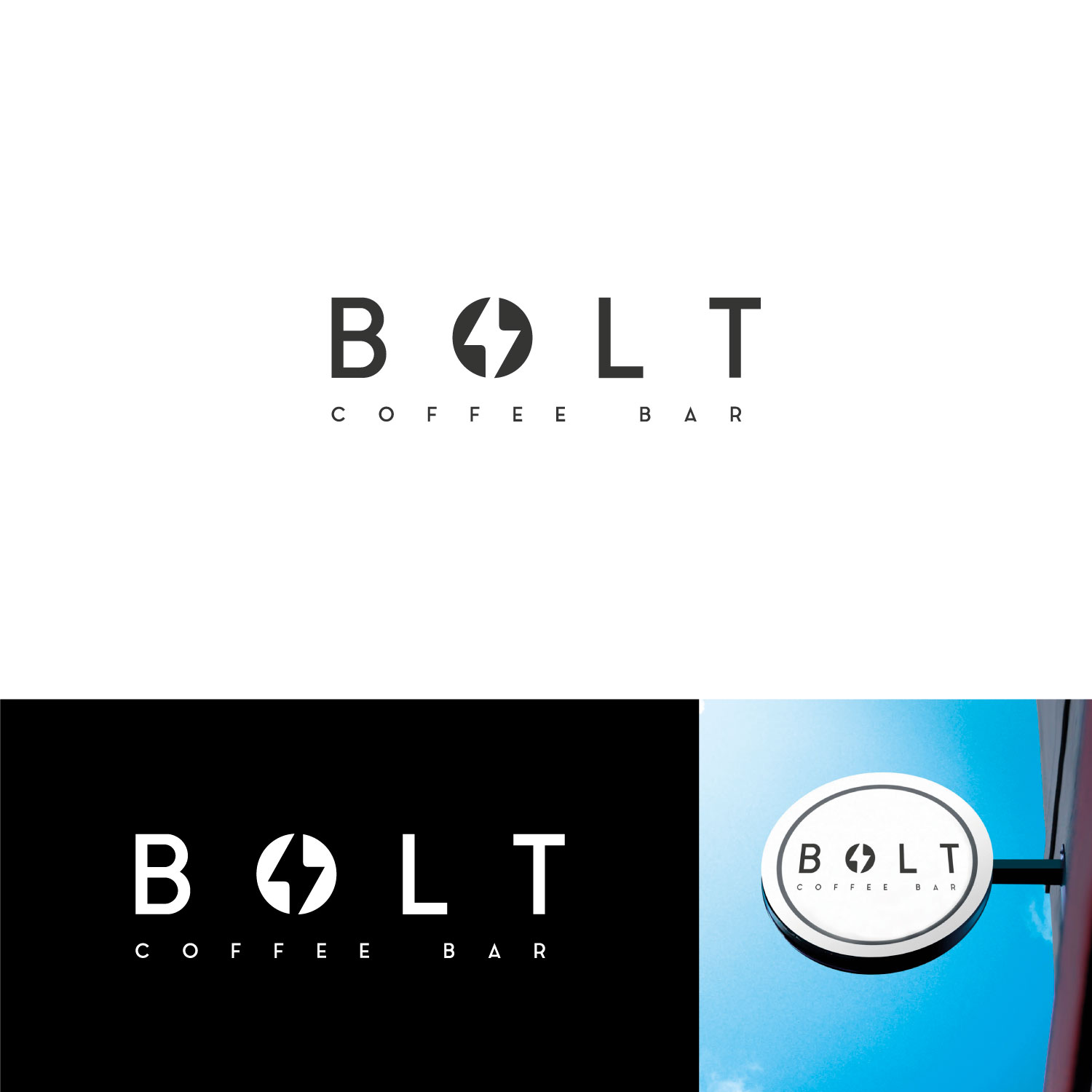 Logo Design by Ojalá for Bolt Coffee Bar | Design #14579209