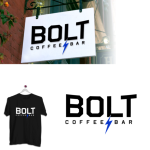 Bolt Coffee Bar | Logo Design by TRHZ